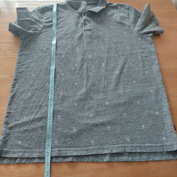 American Eagle Outfitters Flex Short Sleeve Patterned Polo Shirt Men's Large - Picture 13 of 13